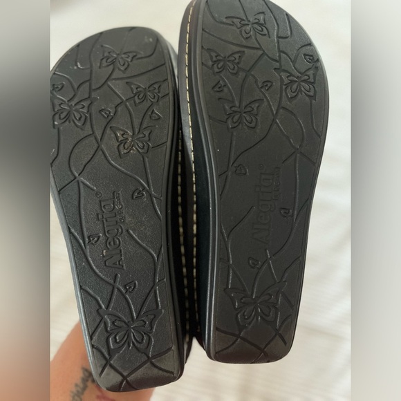 Alegria Vanessa Flip Flops Thong Sandals Womens US 8 EU 38 Metallic Van252 - Picture 6 of 8